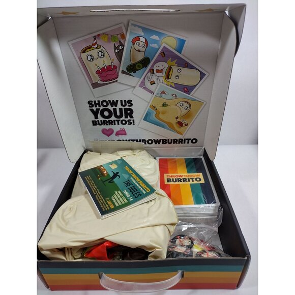 Throw Throw Burrito Extreme Outdoor Dodgeball Edition Card Game - Picture 2 of 8